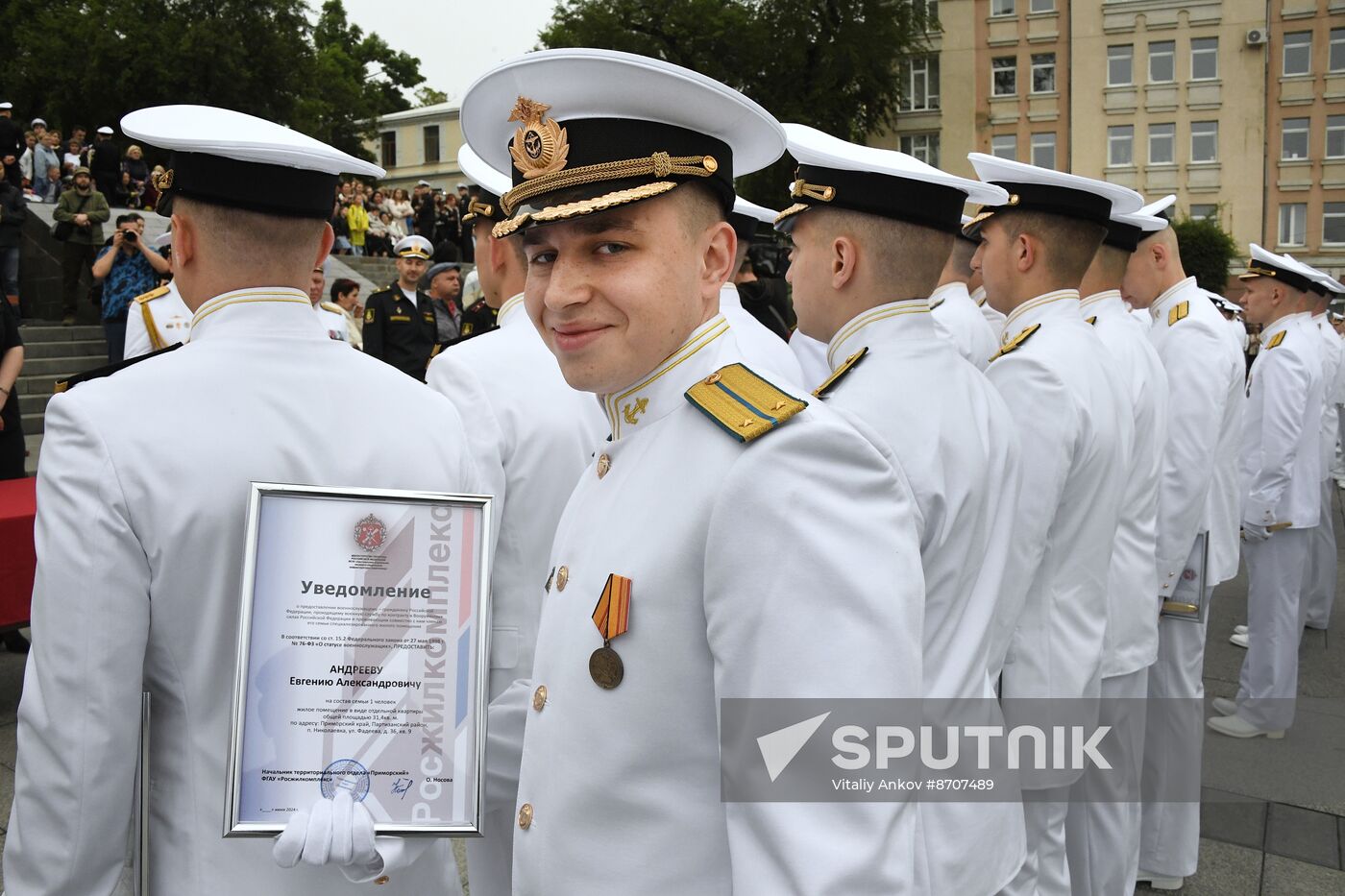 Russia Naval School Graduation