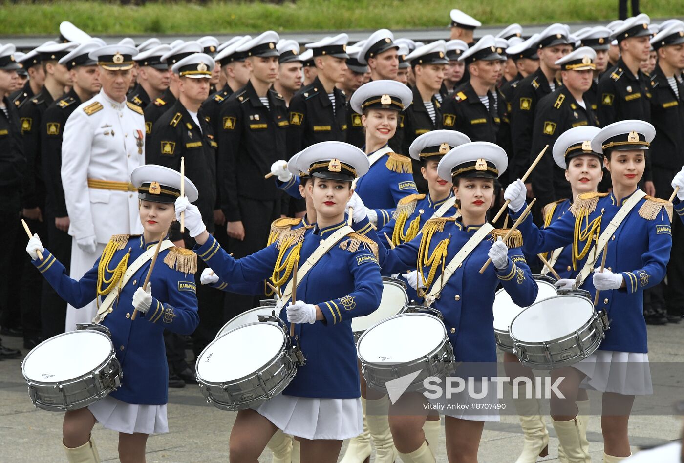 Russia Naval School Graduation