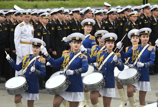Russia Naval School Graduation