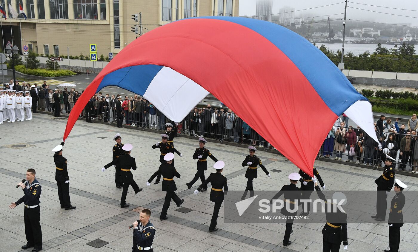Russia Naval School Graduation