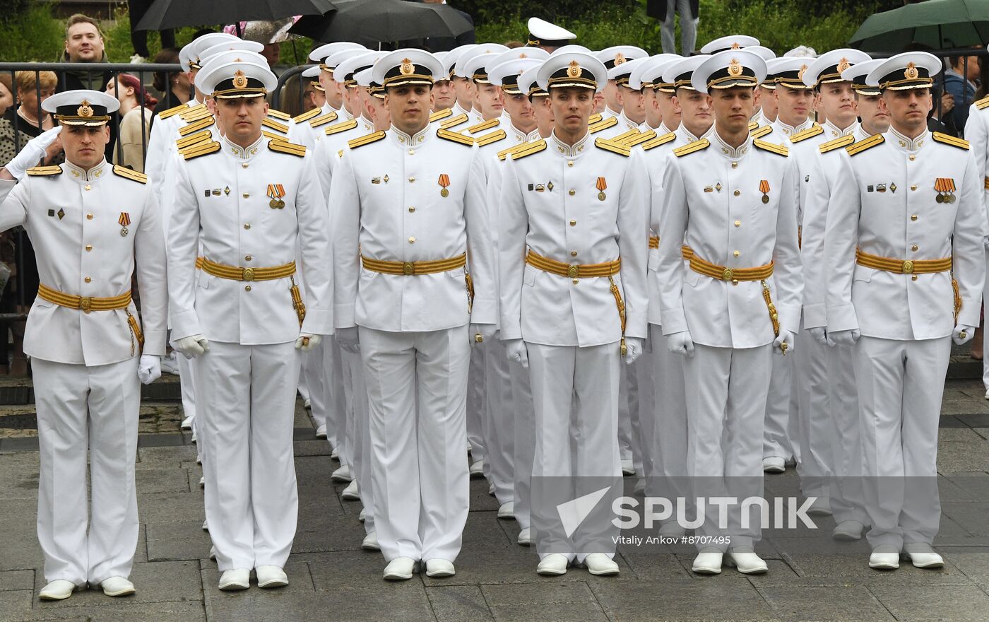 Russia Naval School Graduation