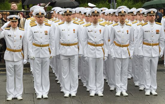Russia Naval School Graduation