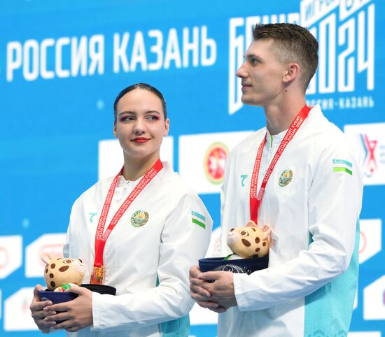 Russia BRICS Sports Games Artistic Swimming Mixed Duet Free Routine