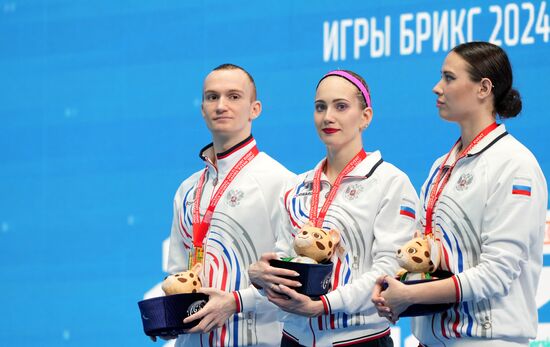 Russia BRICS Sports Games Artistic Swimming Mixed Duet Free Routine