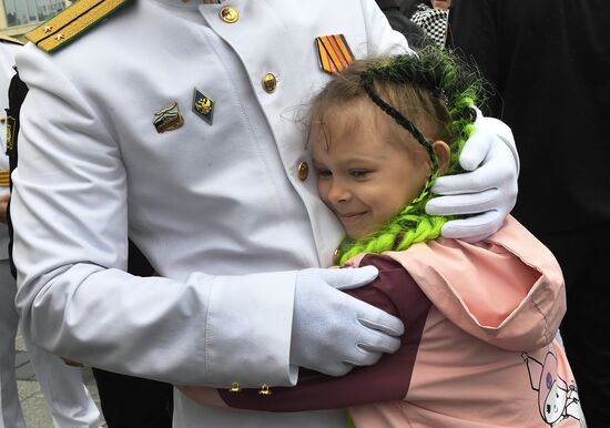 Russia Naval School Graduation