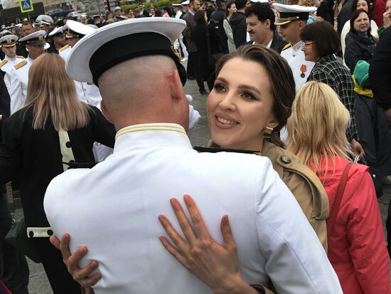 Russia Naval School Graduation