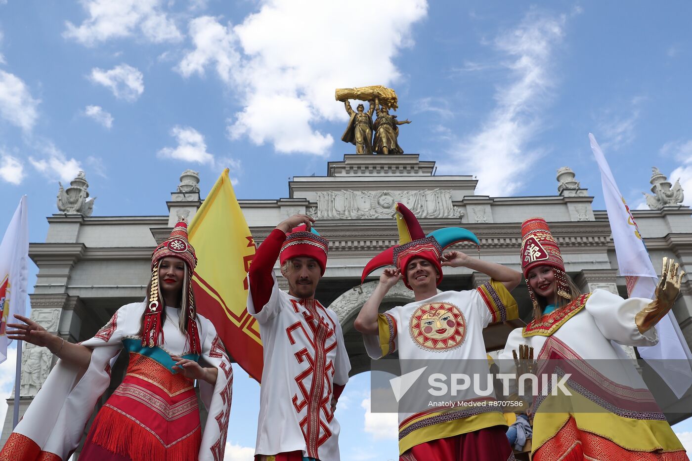 RUSSIA EXPO. Opening ceremony of Akatui Festival