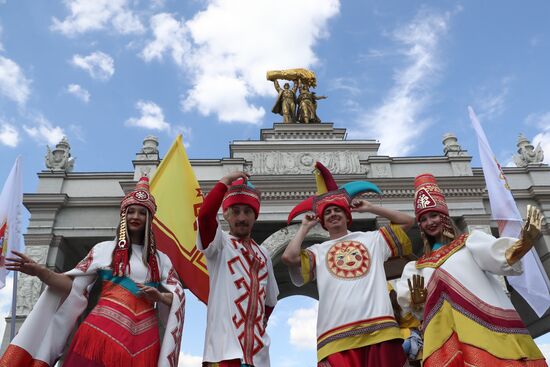 RUSSIA EXPO. Opening ceremony of Akatui Festival