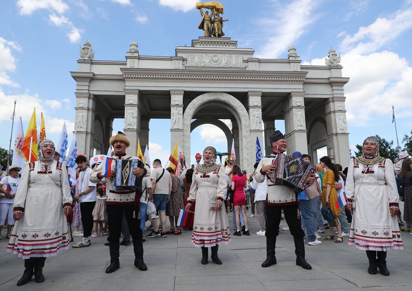 RUSSIA EXPO. Opening ceremony of Akatui Festival