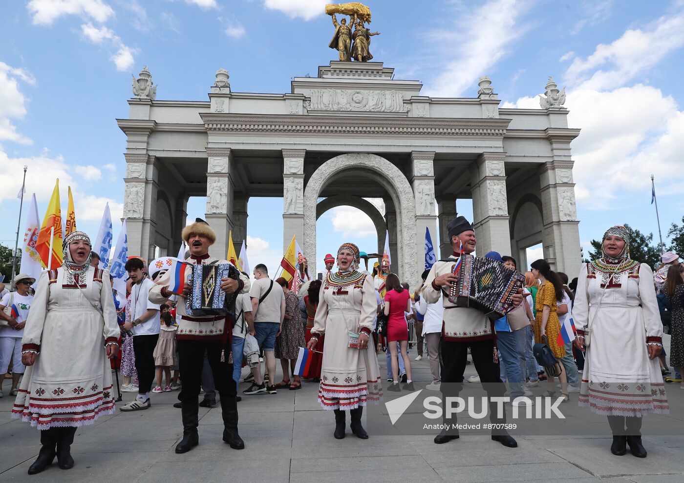 RUSSIA EXPO. Opening ceremony of Akatui Festival