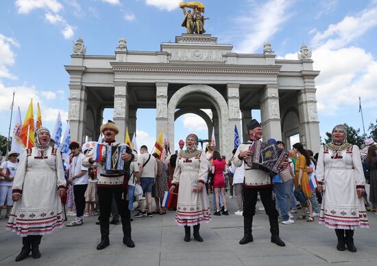 RUSSIA EXPO. Opening ceremony of Akatui Festival