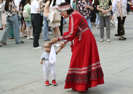 RUSSIA EXPO. Opening ceremony of Akatui Festival