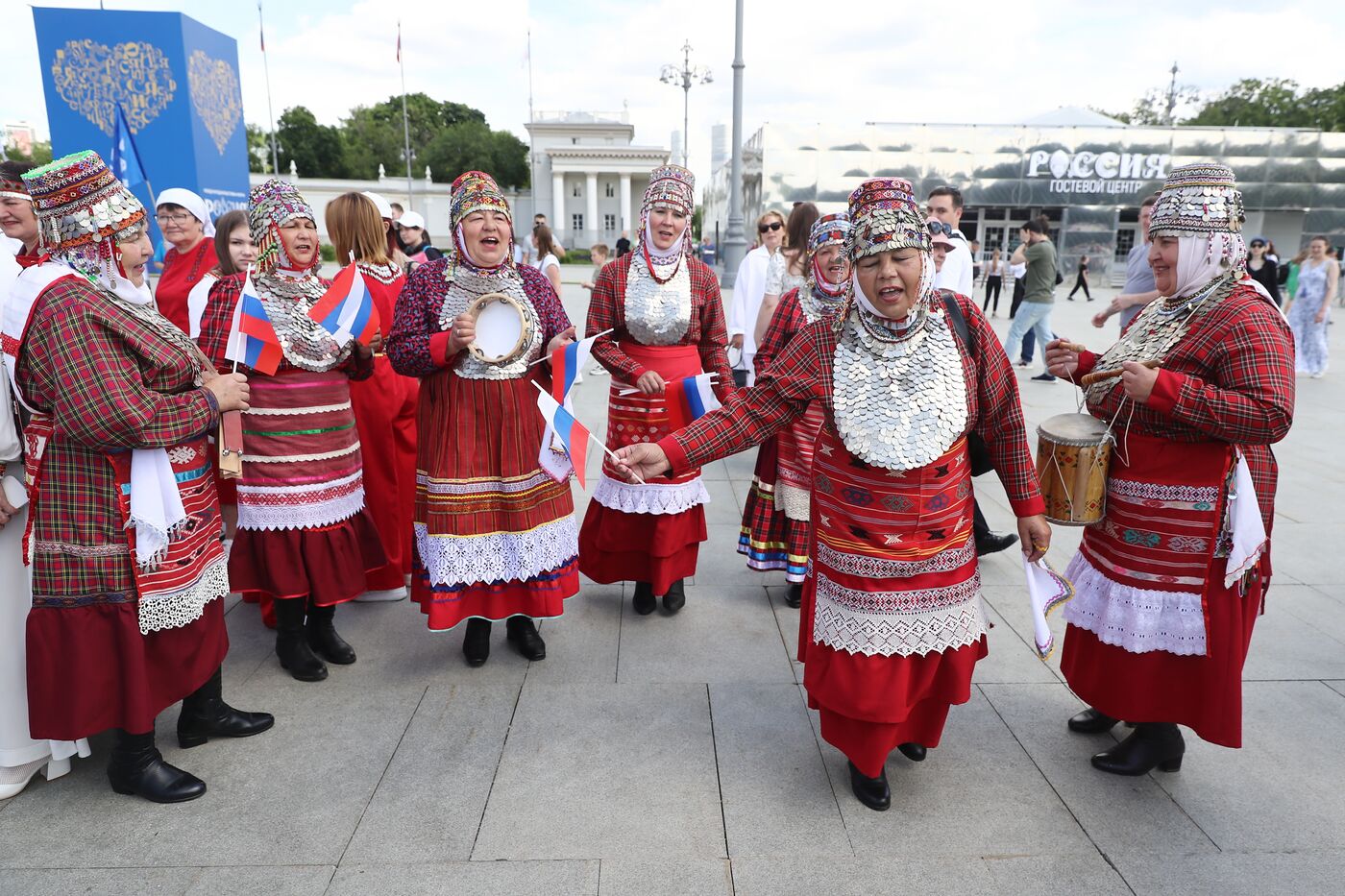 RUSSIA EXPO. Opening ceremony of Akatui Festival