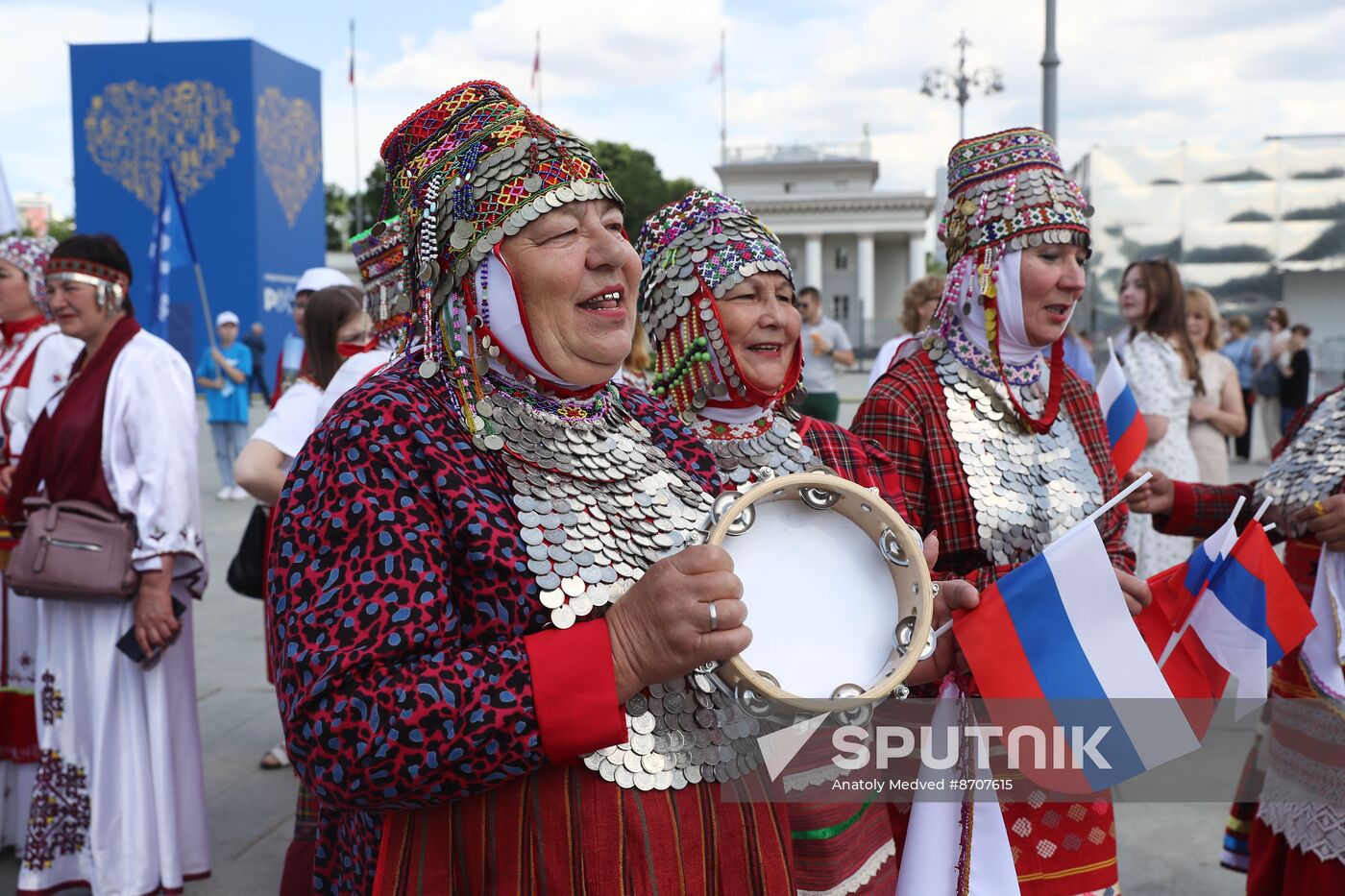RUSSIA EXPO. Opening ceremony of Akatui Festival