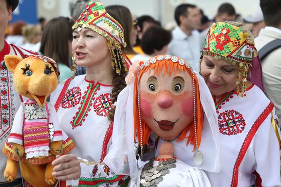 RUSSIA EXPO. Opening ceremony of Akatui Festival