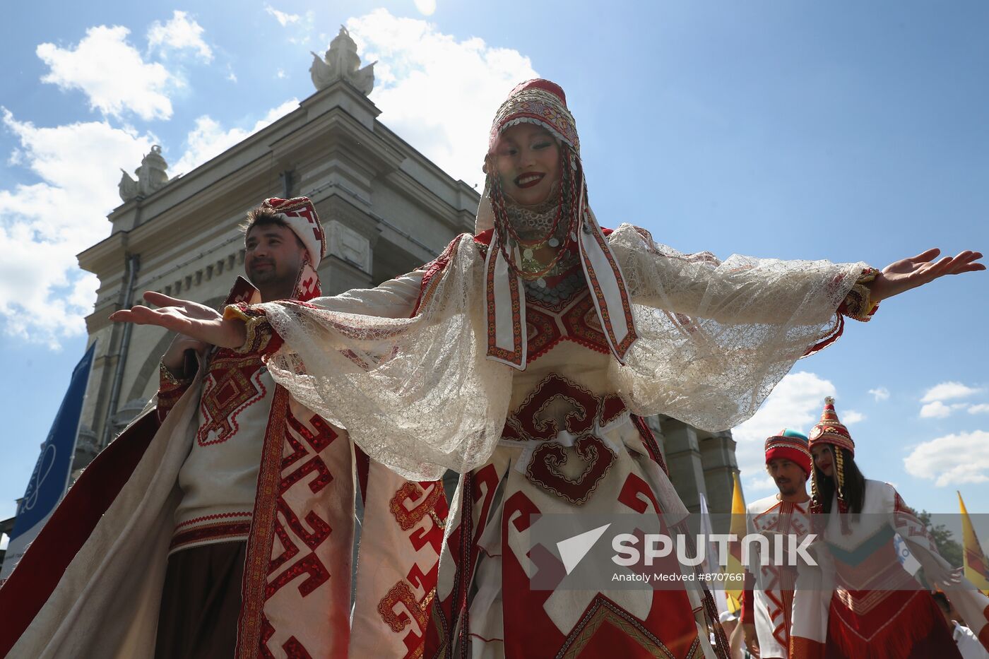 RUSSIA EXPO. Opening ceremony of Akatui Festival