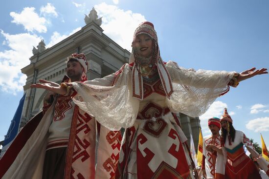 RUSSIA EXPO. Opening ceremony of Akatui Festival