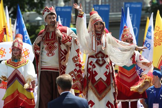 RUSSIA EXPO. Opening ceremony of Akatui Festival