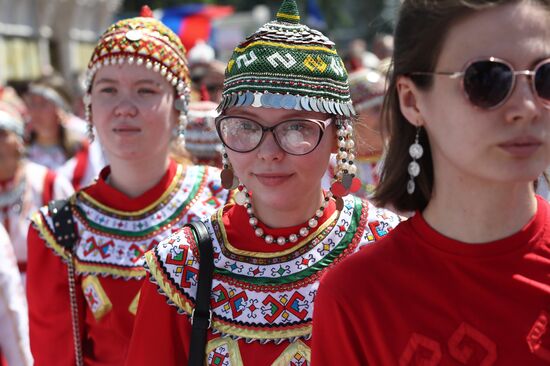 RUSSIA EXPO. Opening ceremony of Akatui Festival