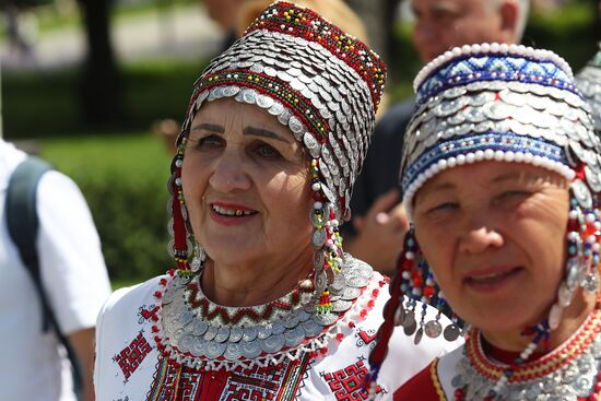 RUSSIA EXPO. Opening ceremony of Akatui Festival