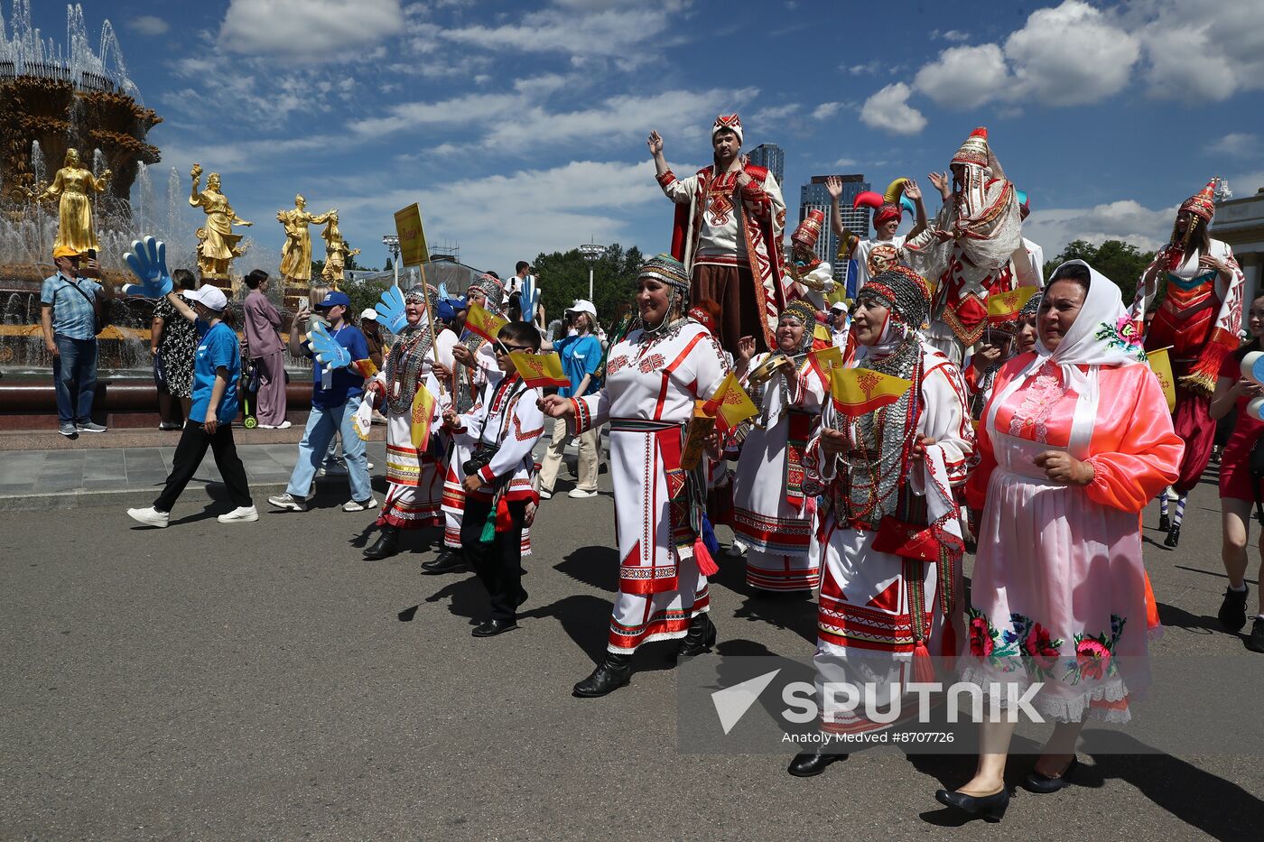 RUSSIA EXPO. Opening ceremony of Akatui Festival