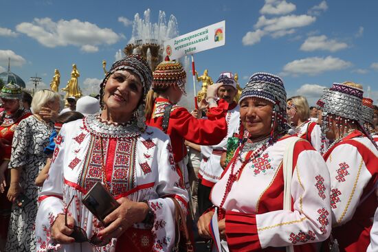 RUSSIA EXPO. Opening ceremony of Akatui Festival