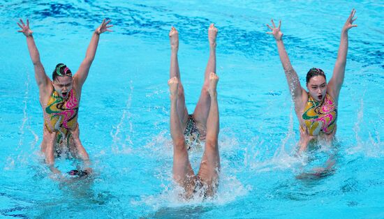 Russia BRICS Sports Games Artistic Swimming Team Free Routine