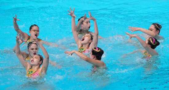 Russia BRICS Sports Games Artistic Swimming Team Free Routine