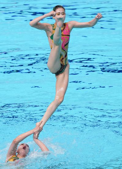 Russia BRICS Sports Games Artistic Swimming Team Free Routine