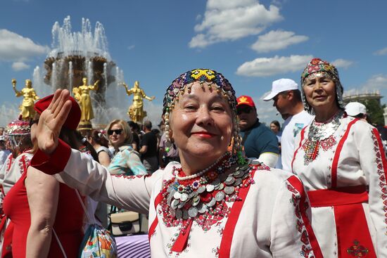 RUSSIA EXPO. Opening ceremony of Akatui Festival