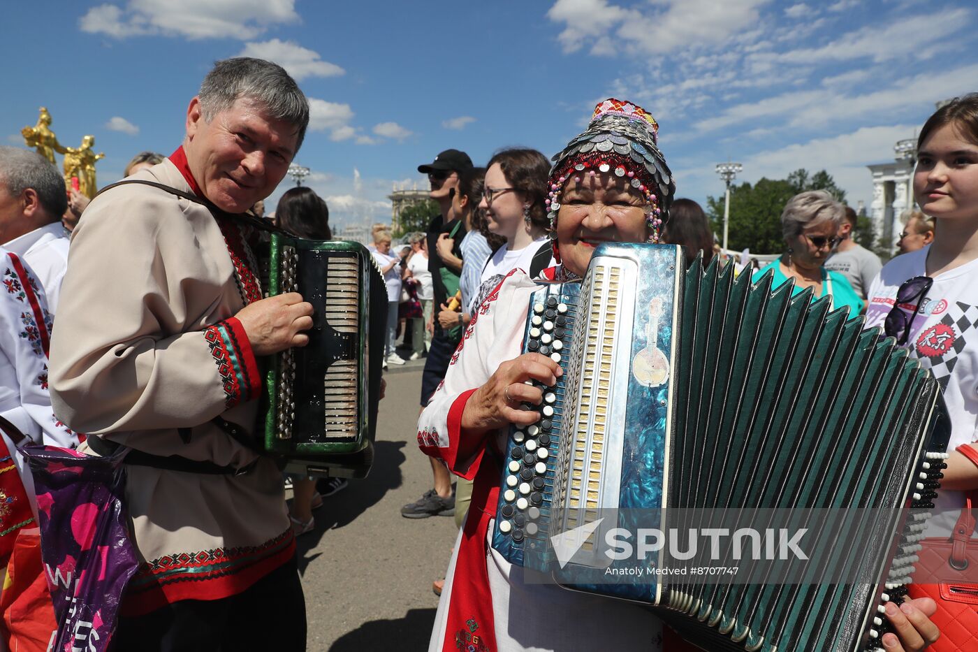 RUSSIA EXPO. Opening ceremony of Akatui Festival