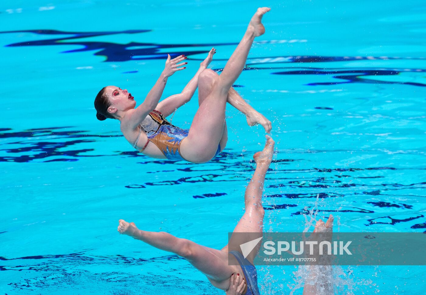 Russia BRICS Sports Games Artistic Swimming Team Free Routine