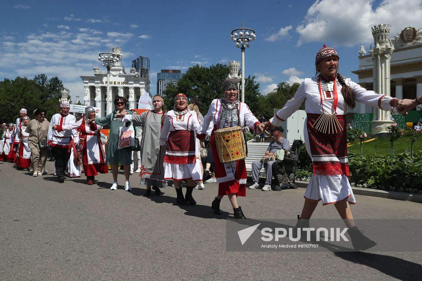 RUSSIA EXPO. Opening ceremony of Akatui Festival