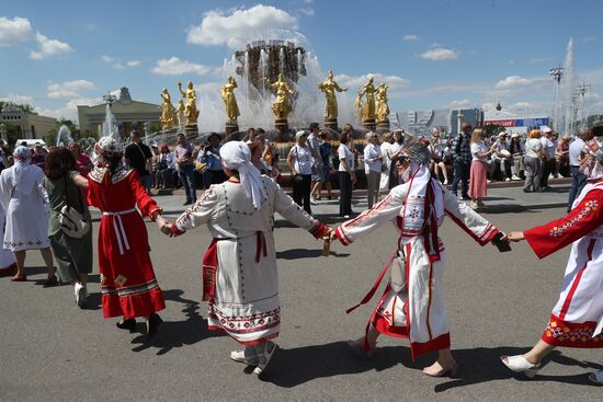 RUSSIA EXPO. Opening ceremony of Akatui Festival