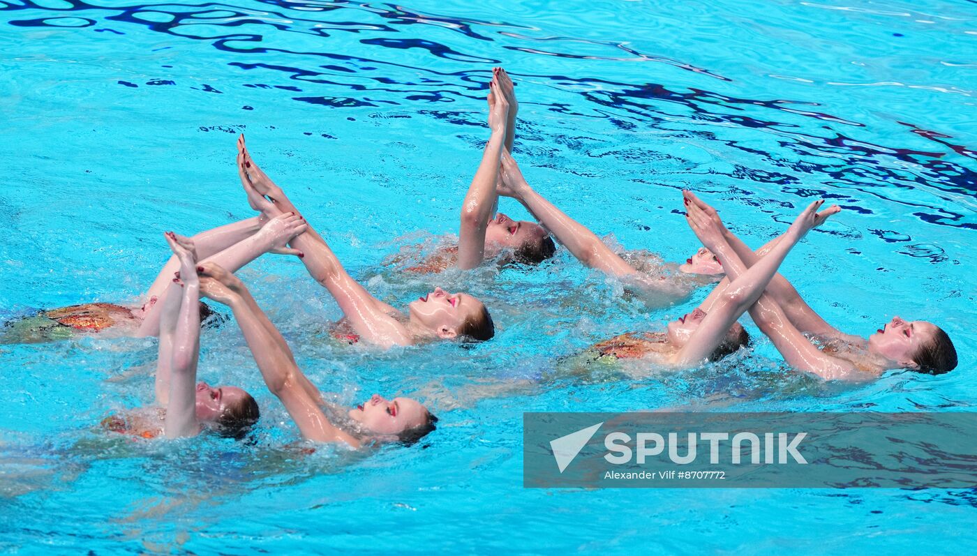 Russia BRICS Sports Games Artistic Swimming Team Free Routine