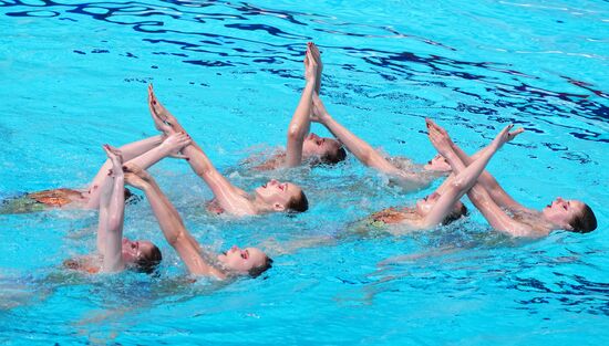 Russia BRICS Sports Games Artistic Swimming Team Free Routine