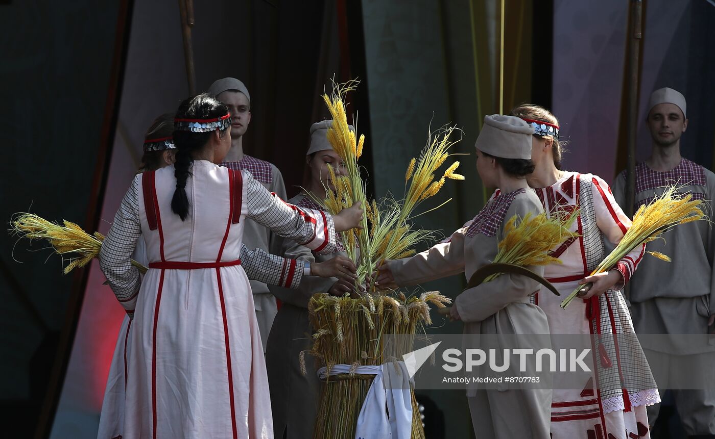 RUSSIA EXPO. Opening ceremony of Akatui Festival