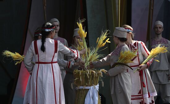 RUSSIA EXPO. Opening ceremony of Akatui Festival