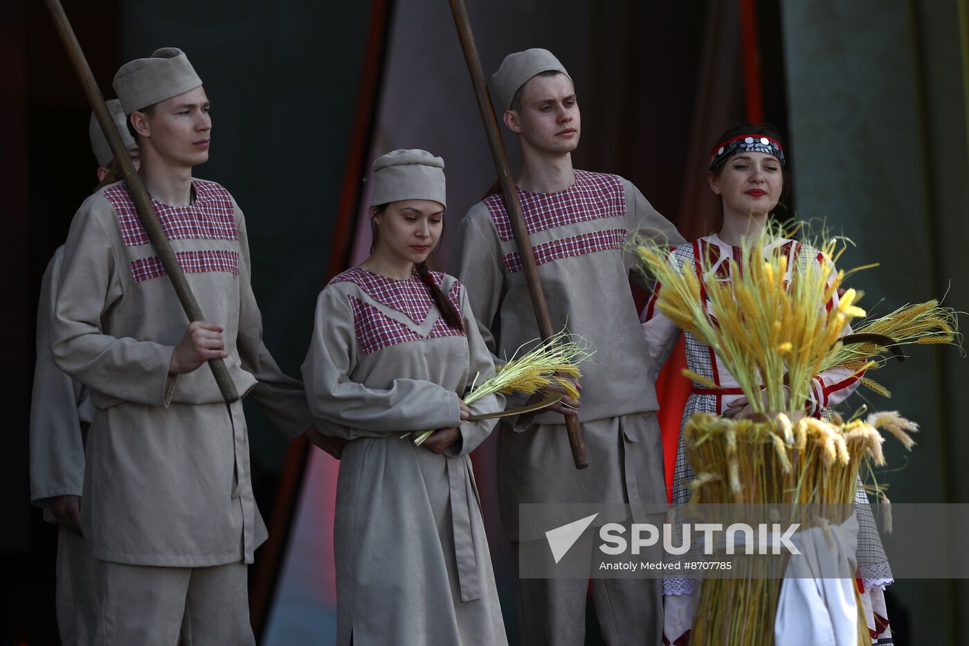 RUSSIA EXPO. Opening ceremony of Akatui Festival