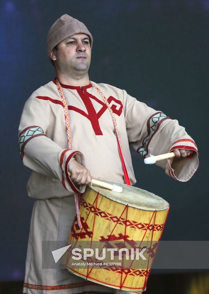 RUSSIA EXPO. Opening ceremony of Akatui Festival