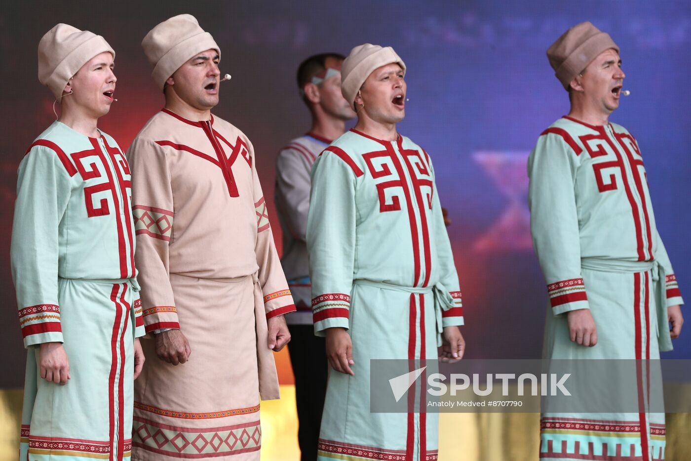 RUSSIA EXPO. Opening ceremony of Akatui Festival