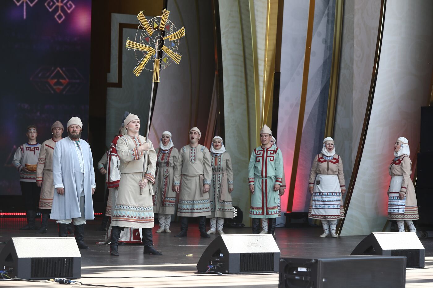 RUSSIA EXPO. Opening ceremony of Akatui Festival