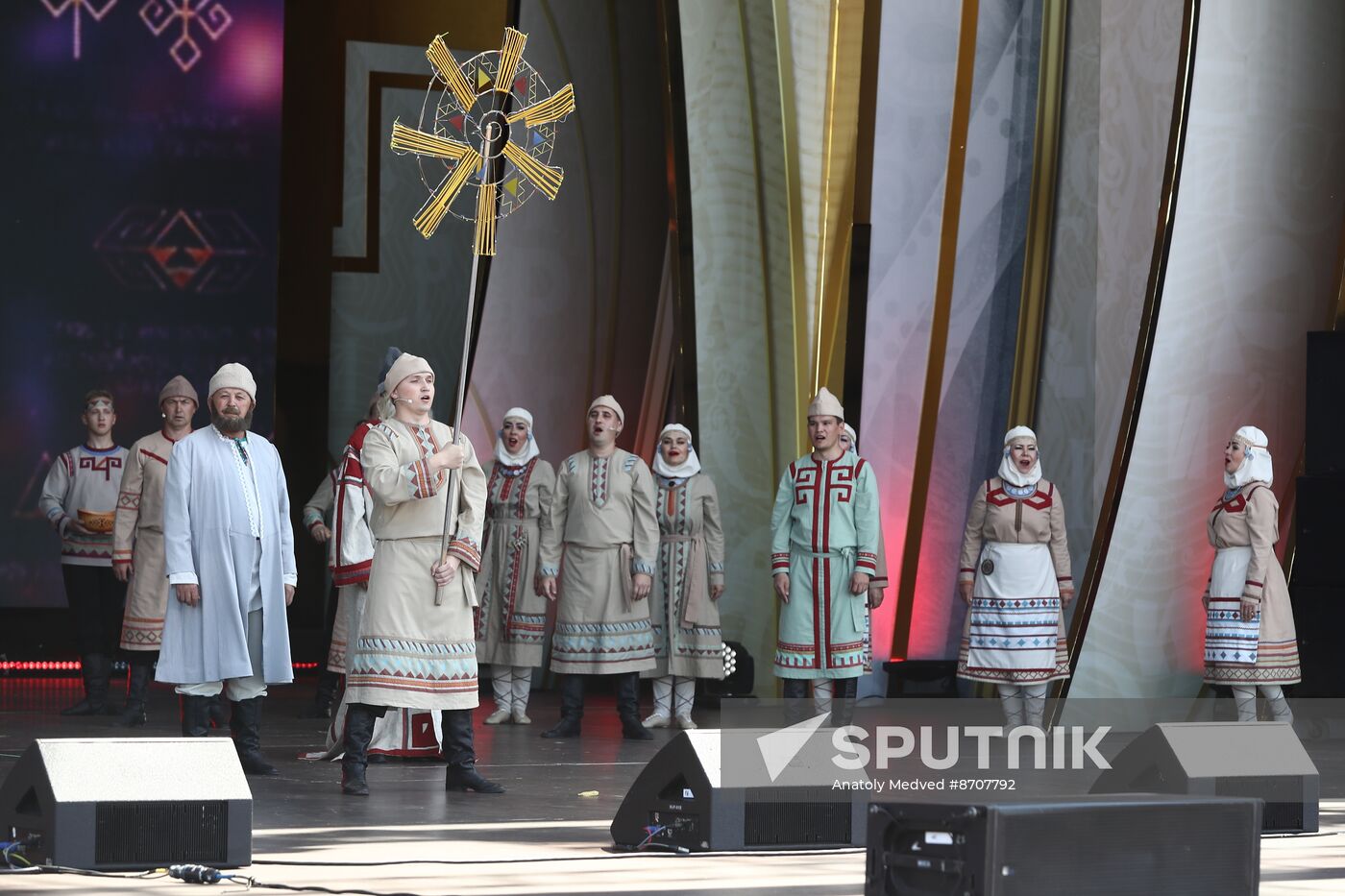 RUSSIA EXPO. Opening ceremony of Akatui Festival