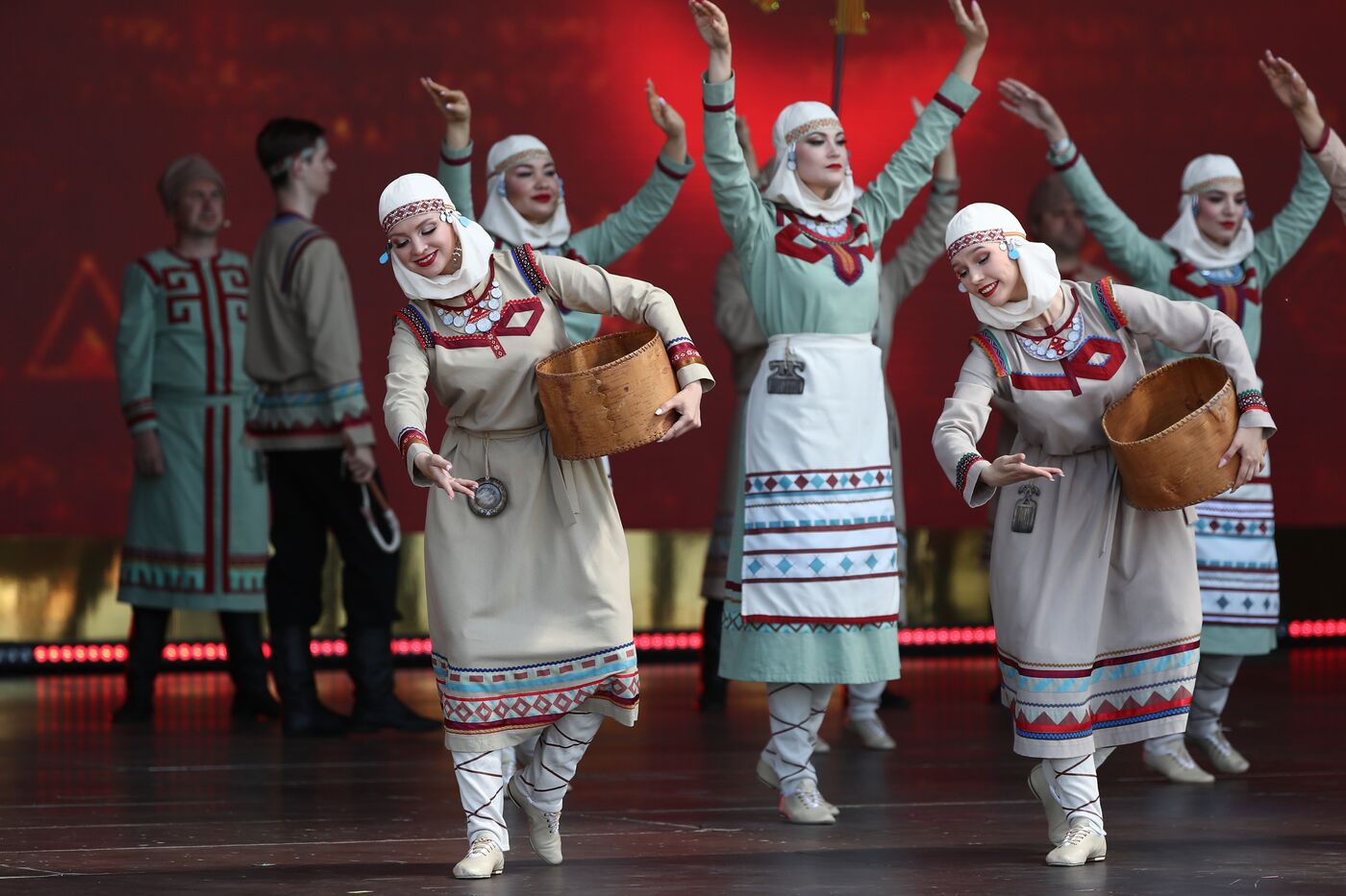 RUSSIA EXPO. Opening ceremony of Akatui Festival