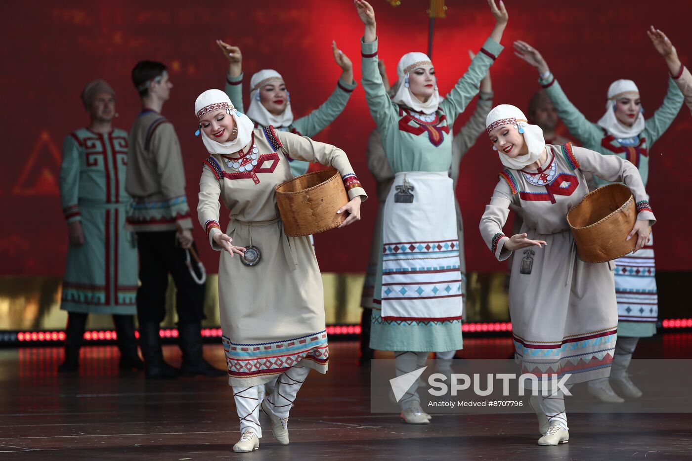 RUSSIA EXPO. Opening ceremony of Akatui Festival