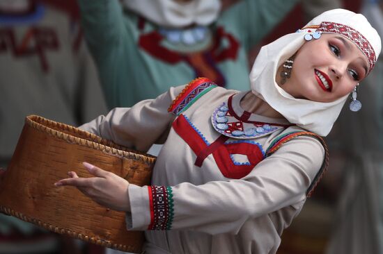 RUSSIA EXPO. Opening ceremony of Akatui Festival