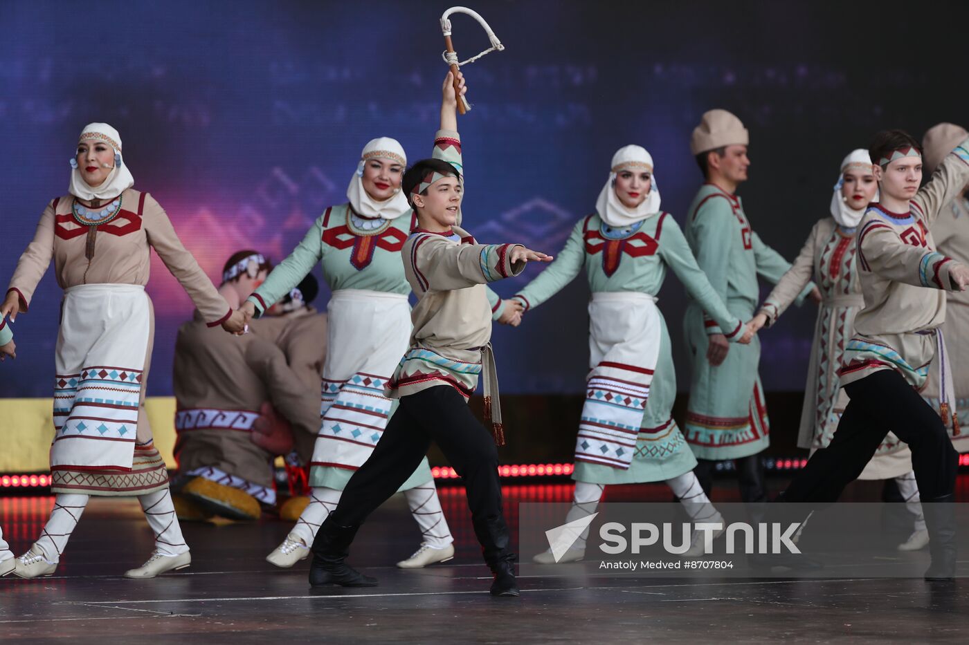 RUSSIA EXPO. Opening ceremony of Akatui Festival