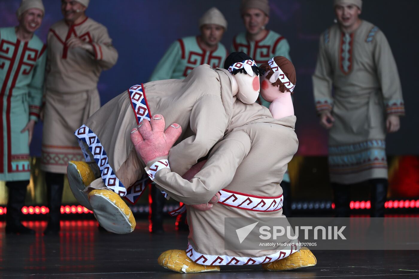 RUSSIA EXPO. Opening ceremony of Akatui Festival