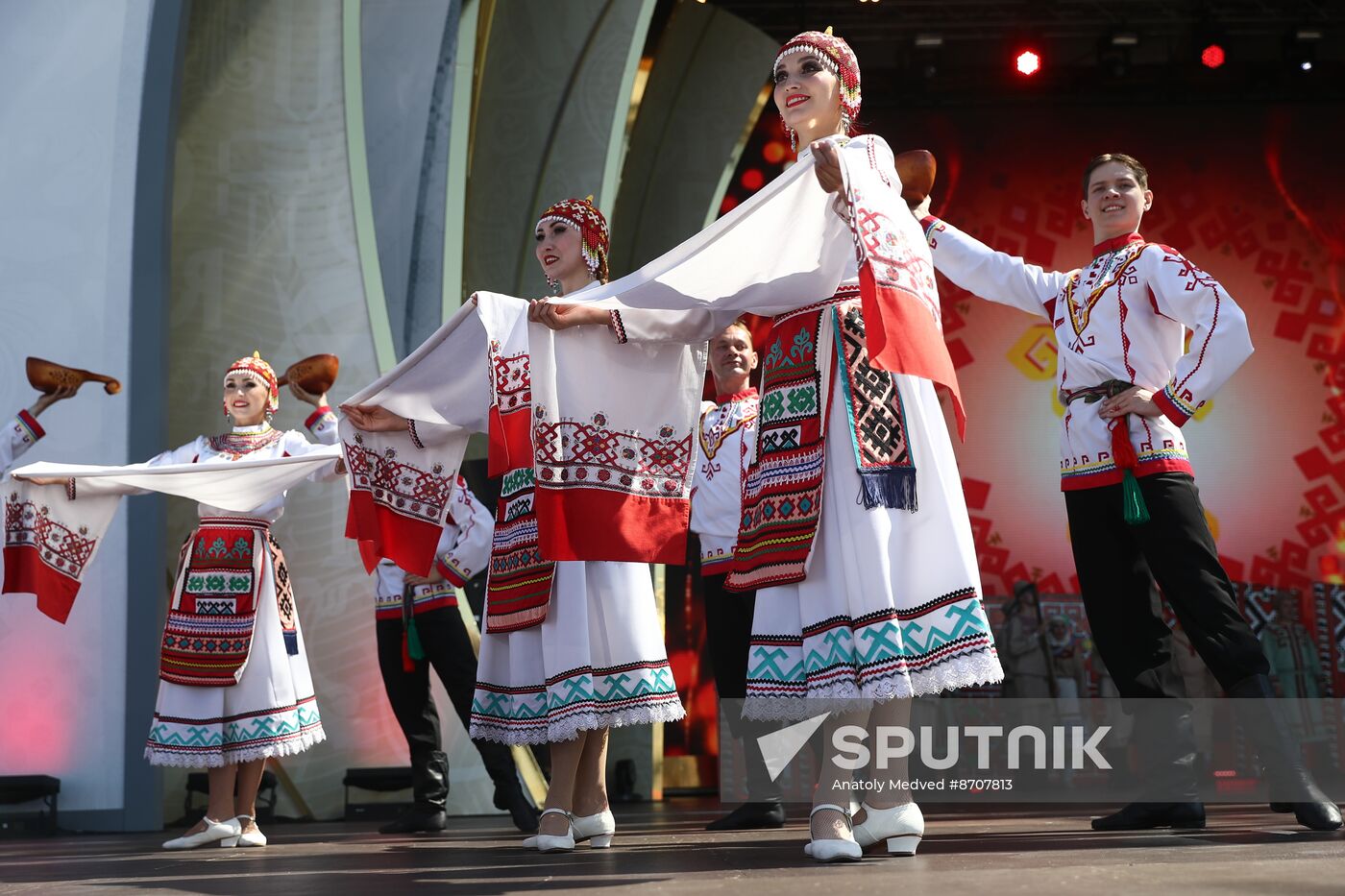 RUSSIA EXPO. Opening ceremony of Akatui Festival
