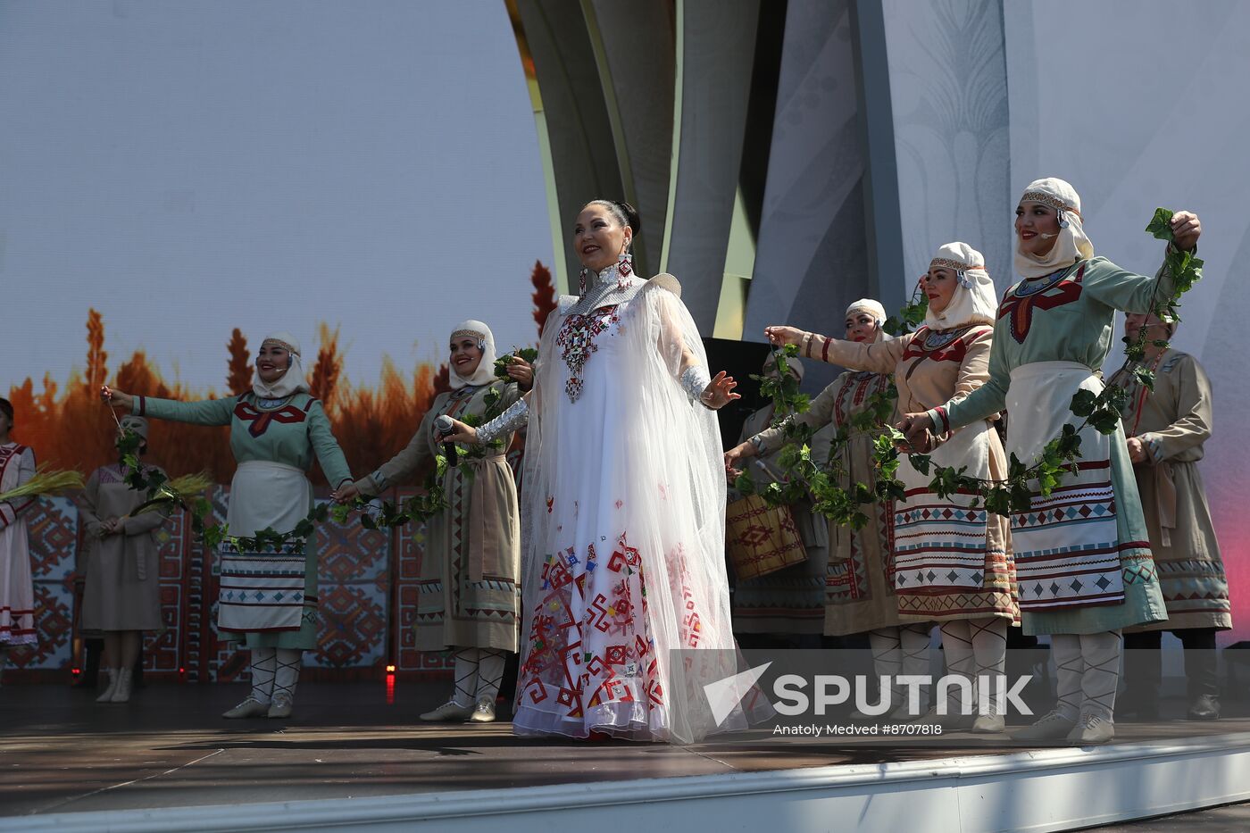 RUSSIA EXPO. Opening ceremony of Akatui Festival